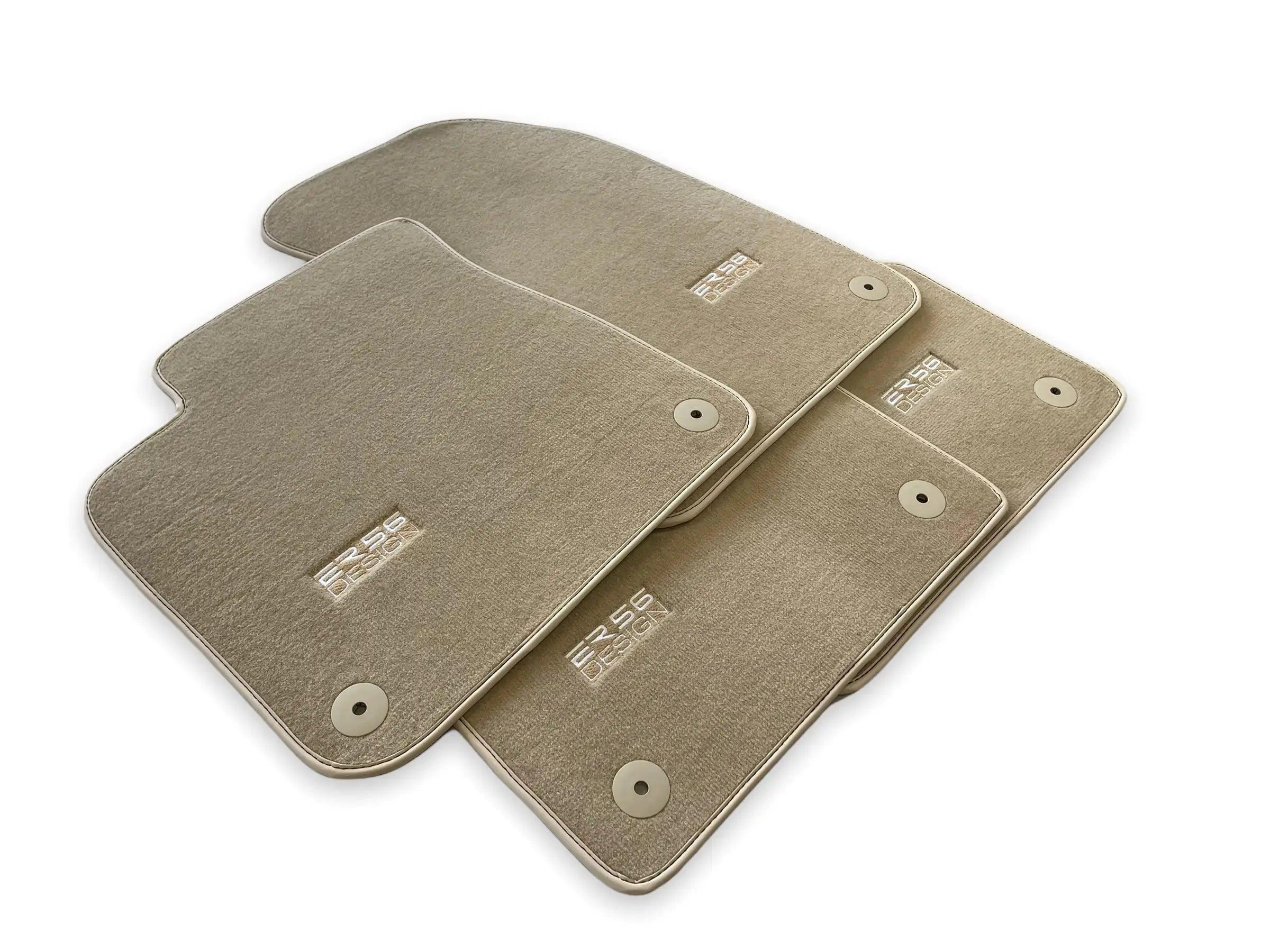 Beige Floor Mats for Audi A5 - F5A Sportback (2017-2020) | ER56 Design - AutoWin