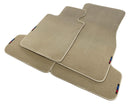 Beige Mats For BMW 4 Series G26 Gran Coupe With M Package - AutoWin