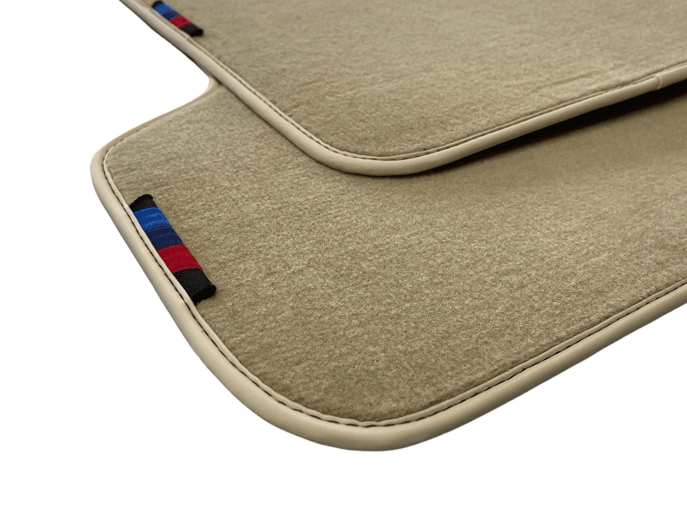 Beige Mats For BMW 4 Series G26 Gran Coupe With M Package - AutoWin