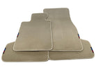 Beige Mats For BMW 4 Series G26 Gran Coupe With M Package - AutoWin