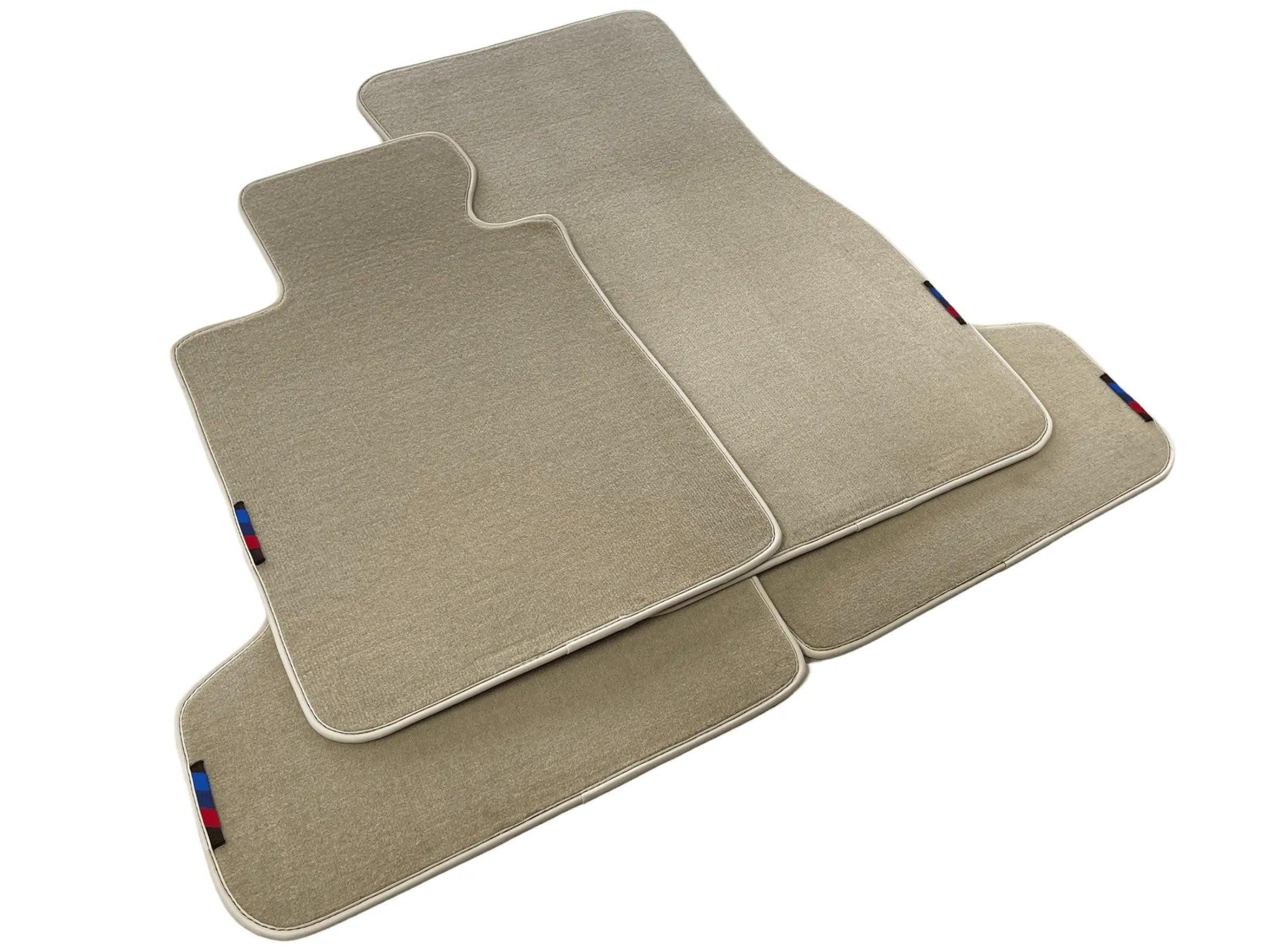 Beige Mats For BMW 4 Series G26 Gran Coupe With M Package - AutoWin