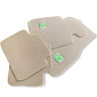 Beige Mats For BMW 5 Series E28 Sedan Tailored Set Perfect Fit - AutoWin