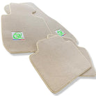 Beige Mats For BMW 5 Series E28 Sedan Tailored Set Perfect Fit - AutoWin