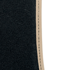 Beige Floor Mats for Lexus RC-F (2015-2024) by ER56 Design