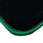 Black Floor Mats For BMW 3 Series F36 Gran Coupe | | Green Trim - AutoWin