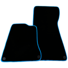 McLaren 720S (2017-2021) Black Floor Mats with Blue Trim | AutoWin