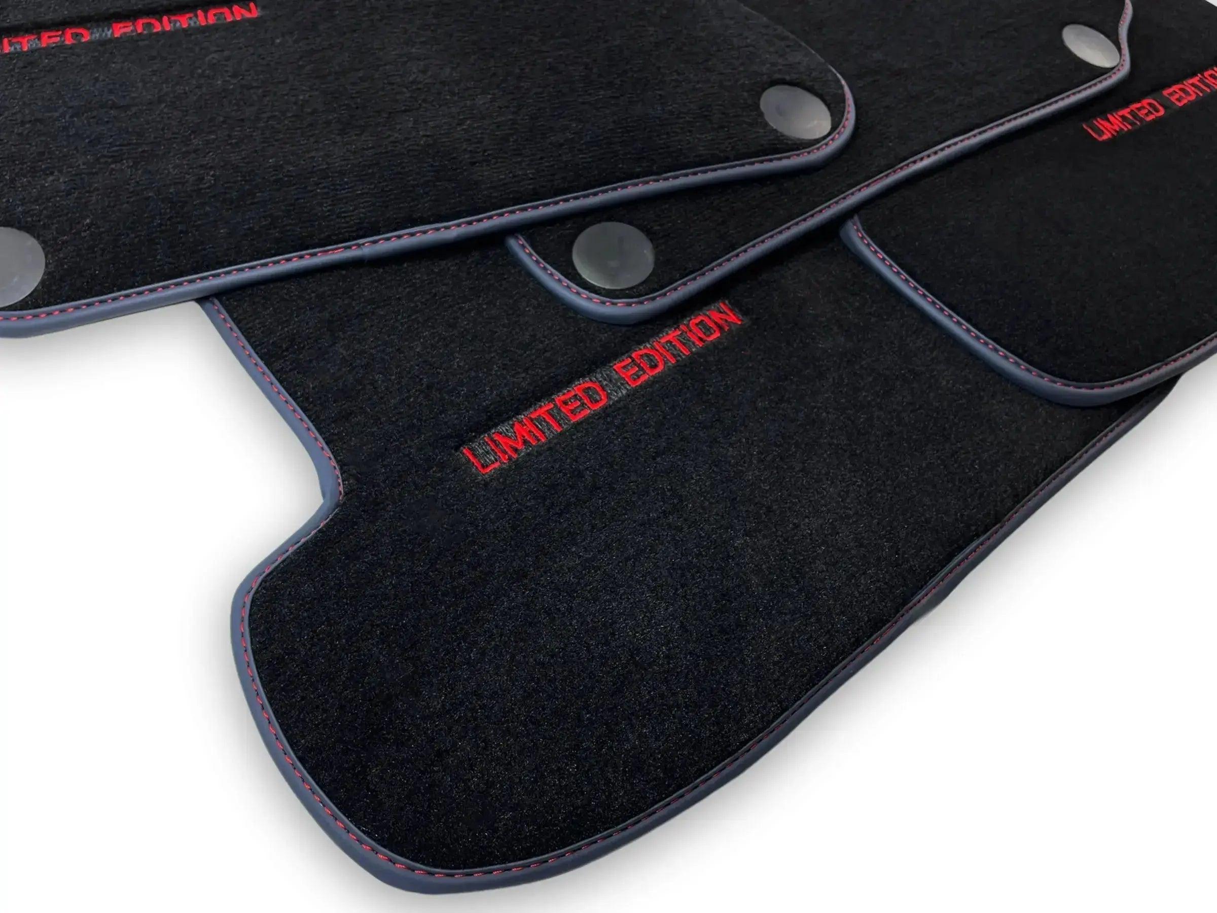 Black Floor Mats For Mercedes Benz E-Class S211 Estate (2003-2009) | Limited Edition - AutoWin