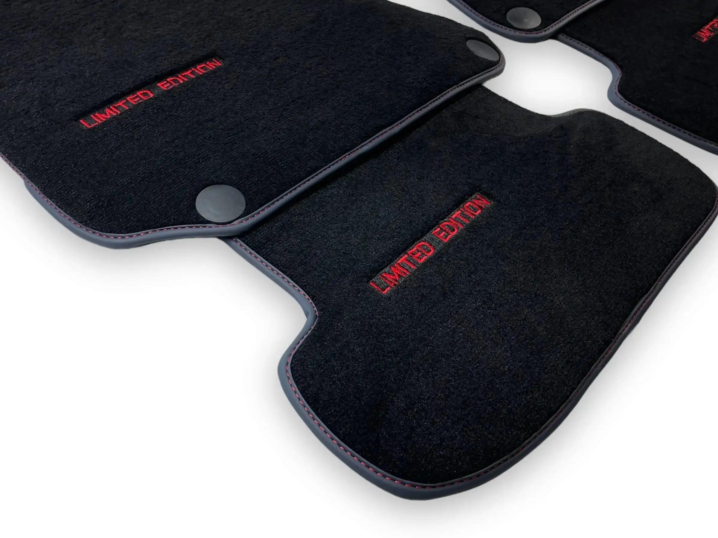 Black Floor Mats For Mercedes Benz E-Class S211 Estate (2003-2009) | Limited Edition - AutoWin