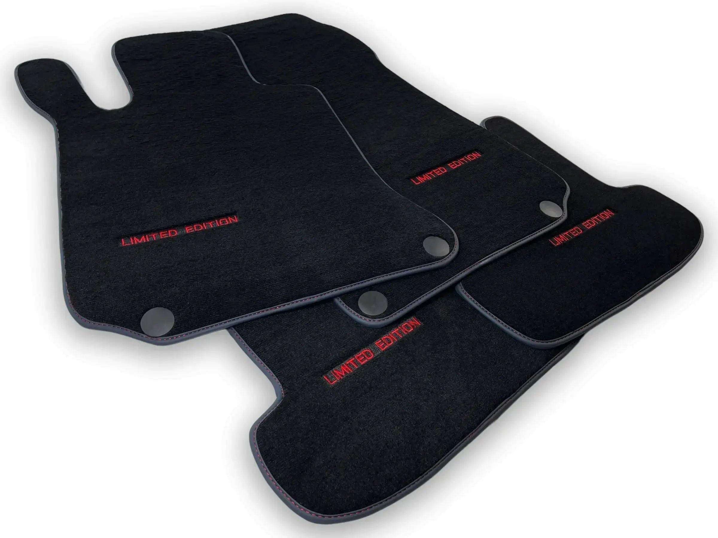 Black Floor Mats For Mercedes Benz E-Class S211 Estate (2003-2009) | Limited Edition - AutoWin