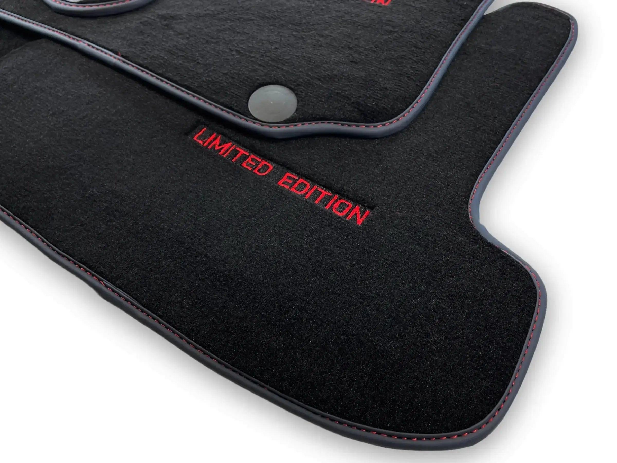 Black Floor Mats For Mercedes Benz E-Class S211 Estate (2003-2009) | Limited Edition - AutoWin