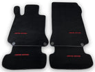 Black Floor Mats For Mercedes Benz E-Class S211 Estate (2003-2009) | Limited Edition - AutoWin