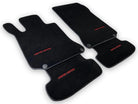 Black Floor Mats For Mercedes Benz E-Class W124 Sedan (1985-1995) | Limited Edition - AutoWin