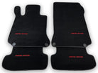 Black Floor Mats For Mercedes Benz GL-Class 500 4Matic (2012-2015) | Limited Edition