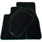 Black Mats For BMW 4 Series G26 Gran Coupe | Green Trim - AutoWin