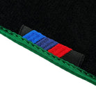 Black Mats For BMW 4 Series G26 Gran Coupe | Green Trim - AutoWin