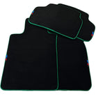 Black Mats For BMW 4 Series G26 Gran Coupe | Green Trim - AutoWin