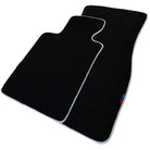 Black Mats For BMW X5M E70 SUV | White Trim - AutoWin