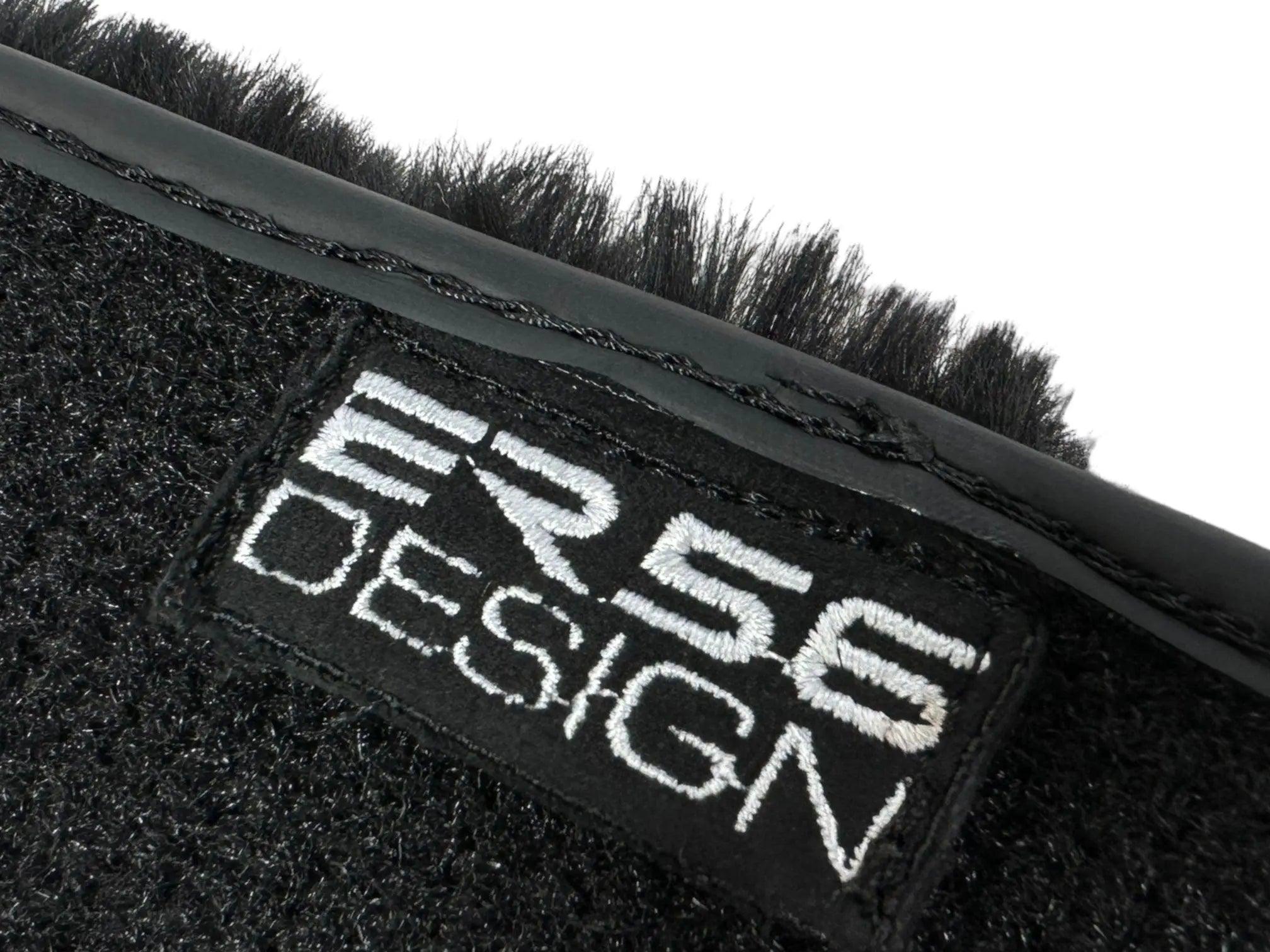 Black Sheepskin Floor Mats For Mercedes-Benz G Class W461 (1979-2008) ER56 Design - AutoWin