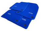 Blue Floor Mats for Audi A6 - C7 Avant (2011-2018) | ER56 Design