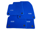 Blue Floor Mats for Audi A6 - C7 Avant (2011-2018) | ER56 Design