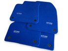 Blue Floor Mats for Audi A6 - C7 Avant (2011-2018) | ER56 Design