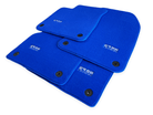 Blue Floor Mats for Audi A6 - C7 Avant (2011-2018) | ER56 Design