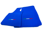 Blue Floor Mats For Maserati MC20 (2020-2023) Italy Edition - AutoWin