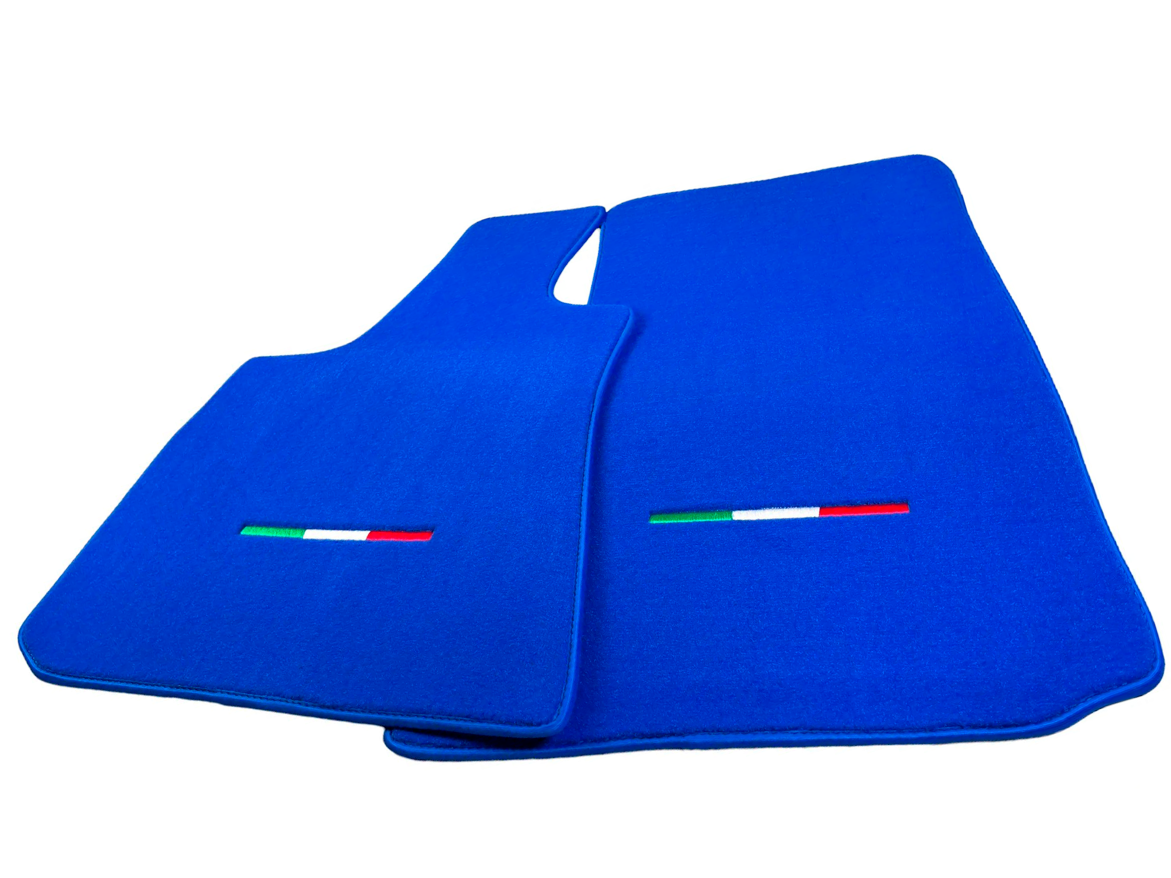 Blue Floor Mats For Maserati MC20 (2020-2023) Italy Edition