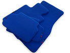 Blue Mats For BMW 5 Series E28 Sedan With M Package - AutoWin