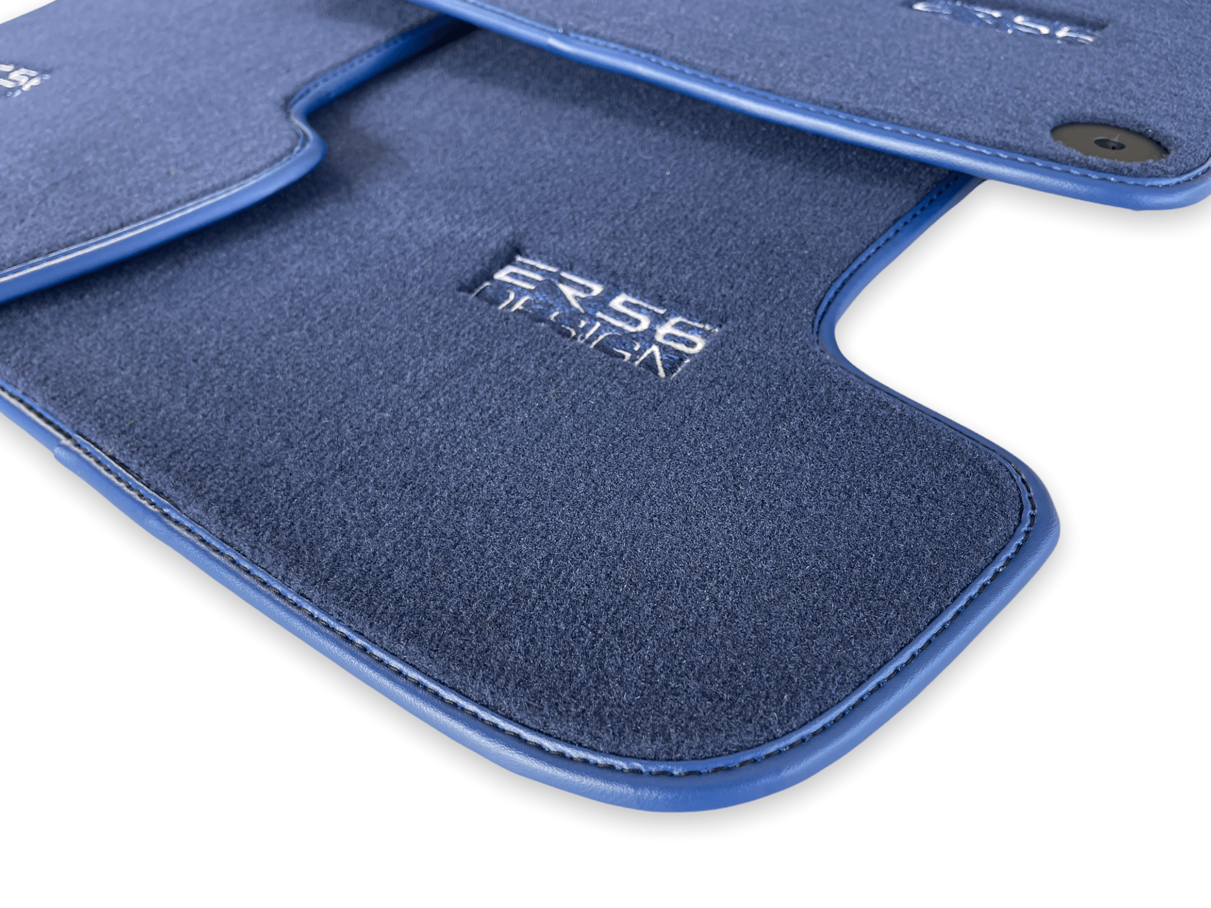 Dark Blue Floor Mats for Porsche 911 - 991 (2012-2019) | ER56 Design - AutoWin