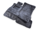 Dark Gray Sheepskin Floor Mats For Rolls Royce Cullinan Rr31 2018-2023 Er56 Design Brand - AutoWin