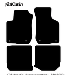 Floor Mats for Audi A3 - 5-door Hatchback (1996-2000) Carpet Germany Flag