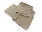 Floor Mats For Bentley Continental GTC (2006–2011) Beige Luxury Quality - AutoWin