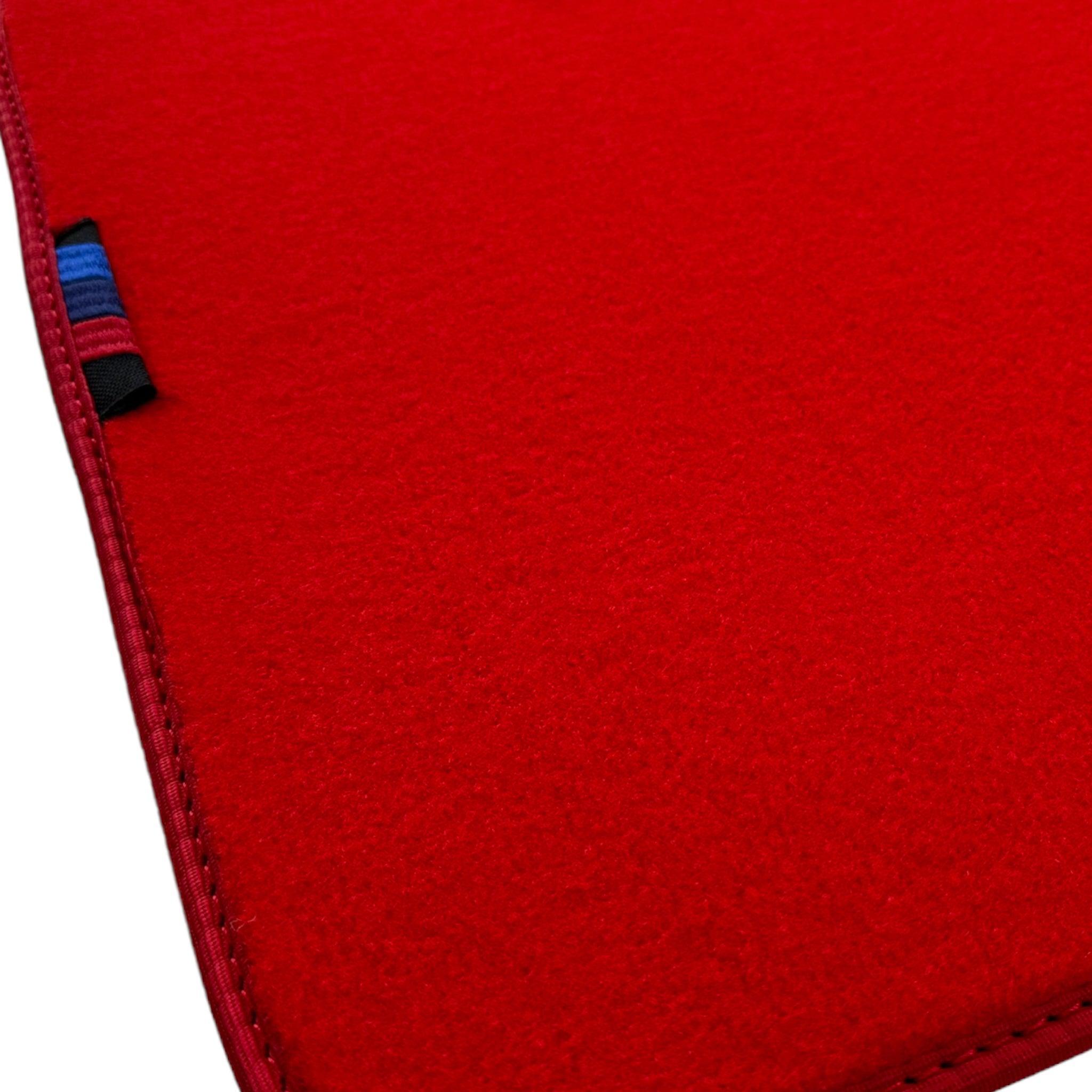 Red Floor Mats For BMW Z4 Series E89 With M Package AutoWin Brand - AutoWin