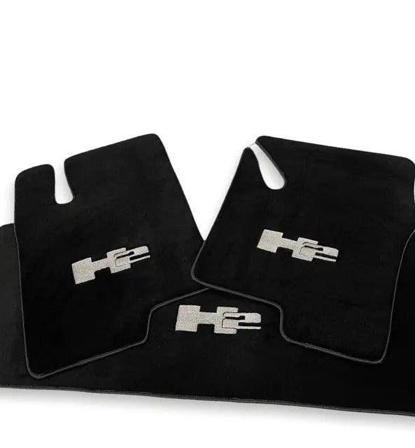 Floor Mats For Hummer H2 2003-2009 Tailored Black Carpets - AutoWin