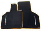 Floor Mats for Lamborghini Gallardo With Yellow Trim - AutoWin