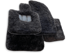 Genuine Sheepskin Floor Mats Rolls Royce Cullinan Rr31 2018-2023 Er56 Design Brand - AutoWin