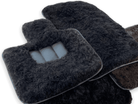 Genuine Sheepskin Floor Mats Rolls Royce Cullinan Rr31 2018-2023 Er56 Design Brand - AutoWin