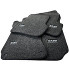 Gray Floor Mats For Mercedes Benz E-Class W213 Sedan (2016-2020) Hybrid | ER56 Design