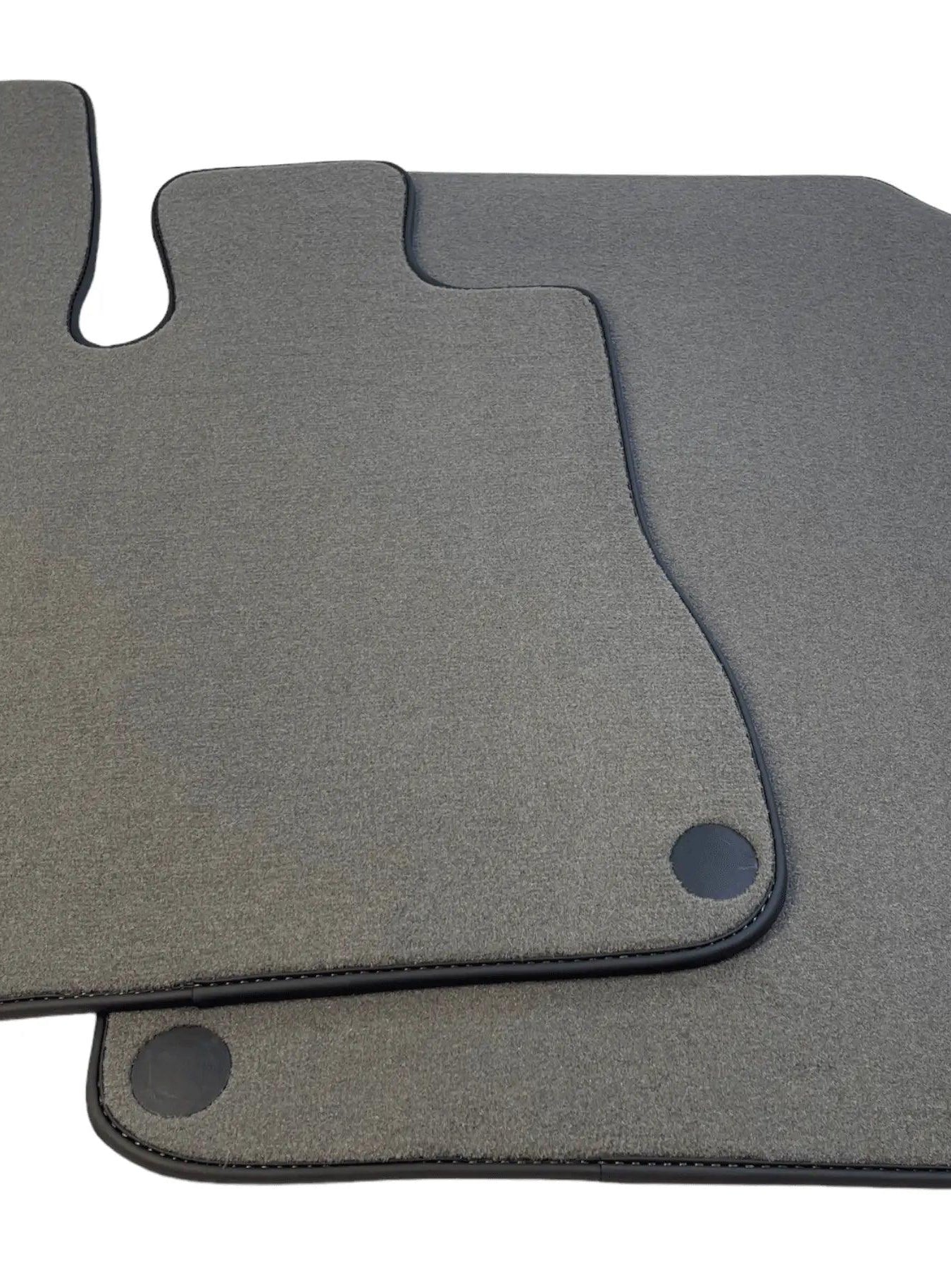 Gray Floor Mats For Mercedes-Benz R129 (1989-2001) Black Trim - AutoWin