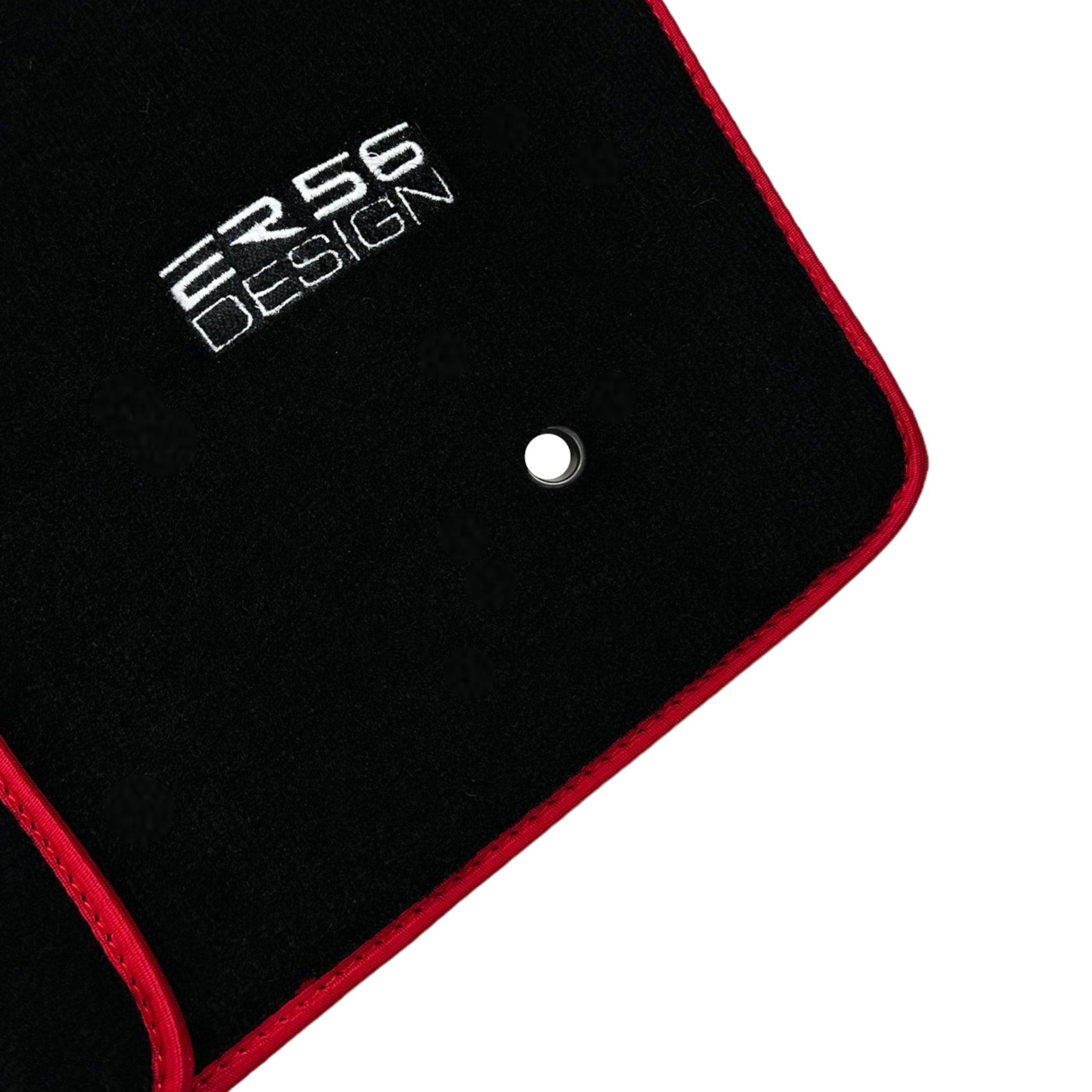 Black Floor Mats For Ford F150 (2009-2014) ER56 Design