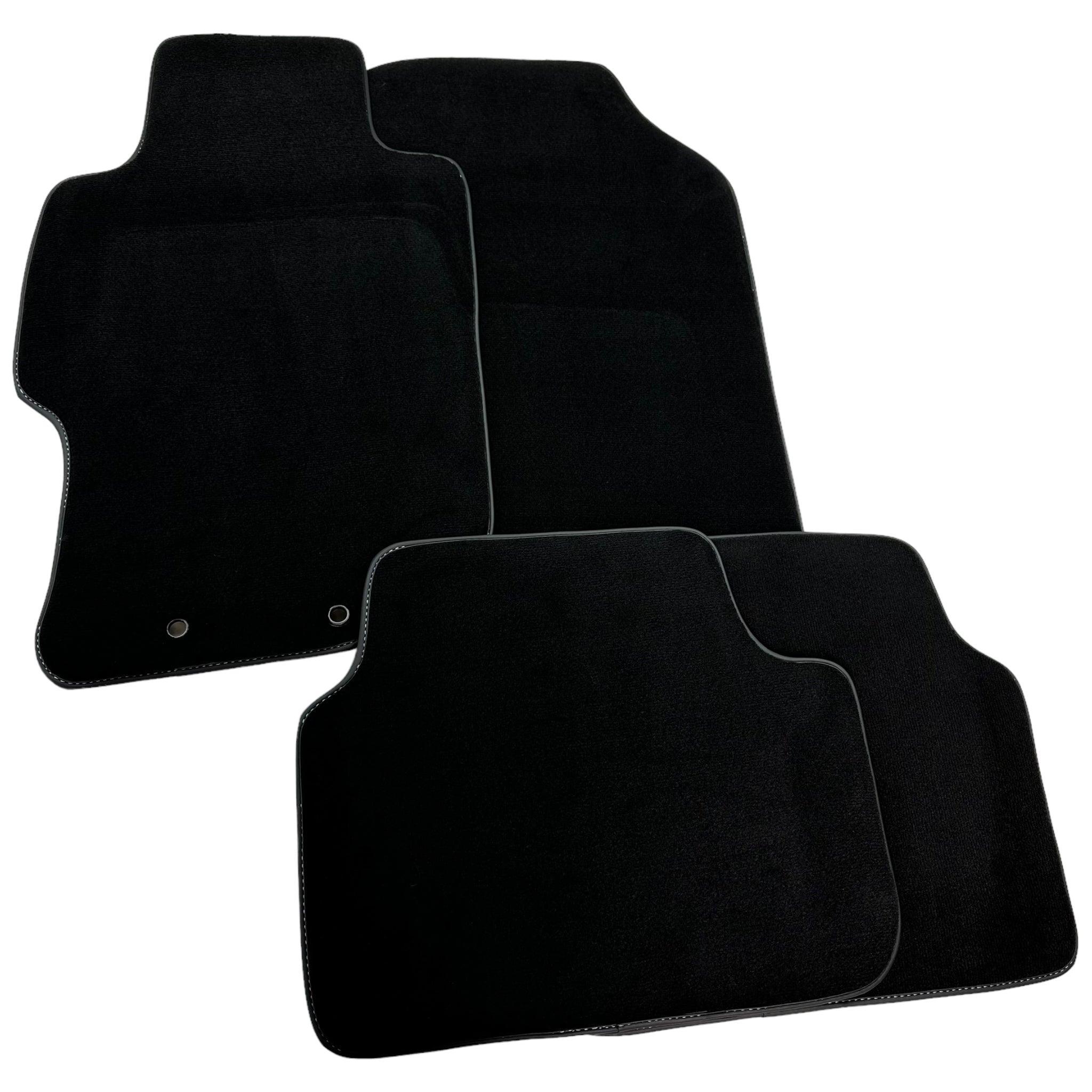 Black Floor Mats For Honda Accord (2002-2008) - AutoWin