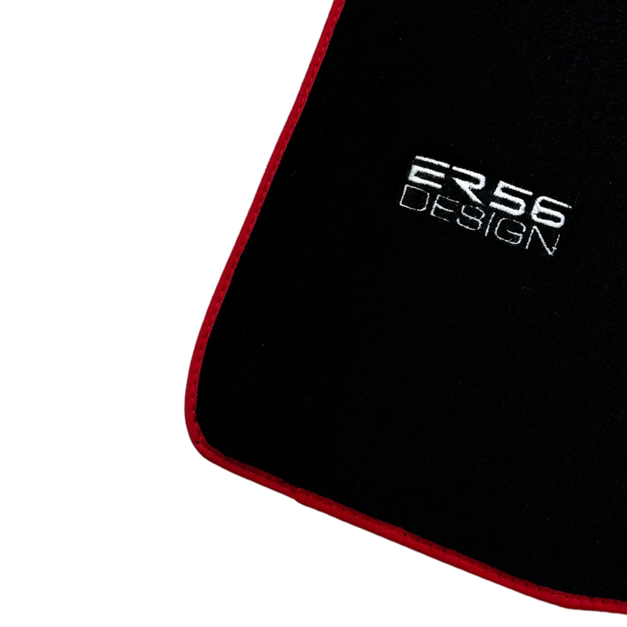 Black Floor Mats For Ford F150 (2009-2014) ER56 Design