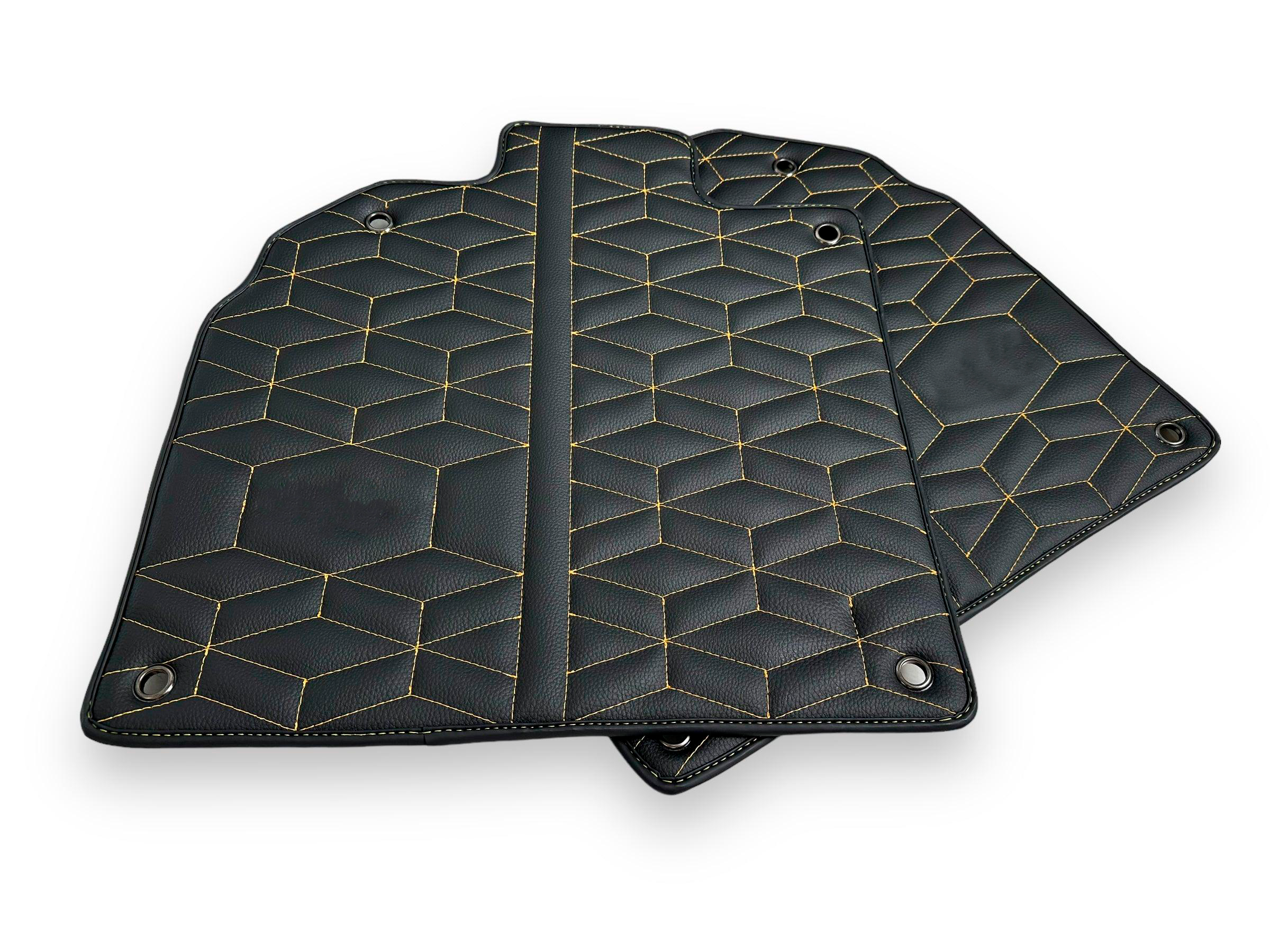 Customizable Leather Floor Mats for Lamborghini Aventador SVJ Limited Edition - AutoWin