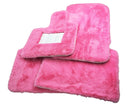 Pink Sheepskin Floor Mats For Rolls Royce Cullinan Rr31 2018-2023 Er56 Design Brand