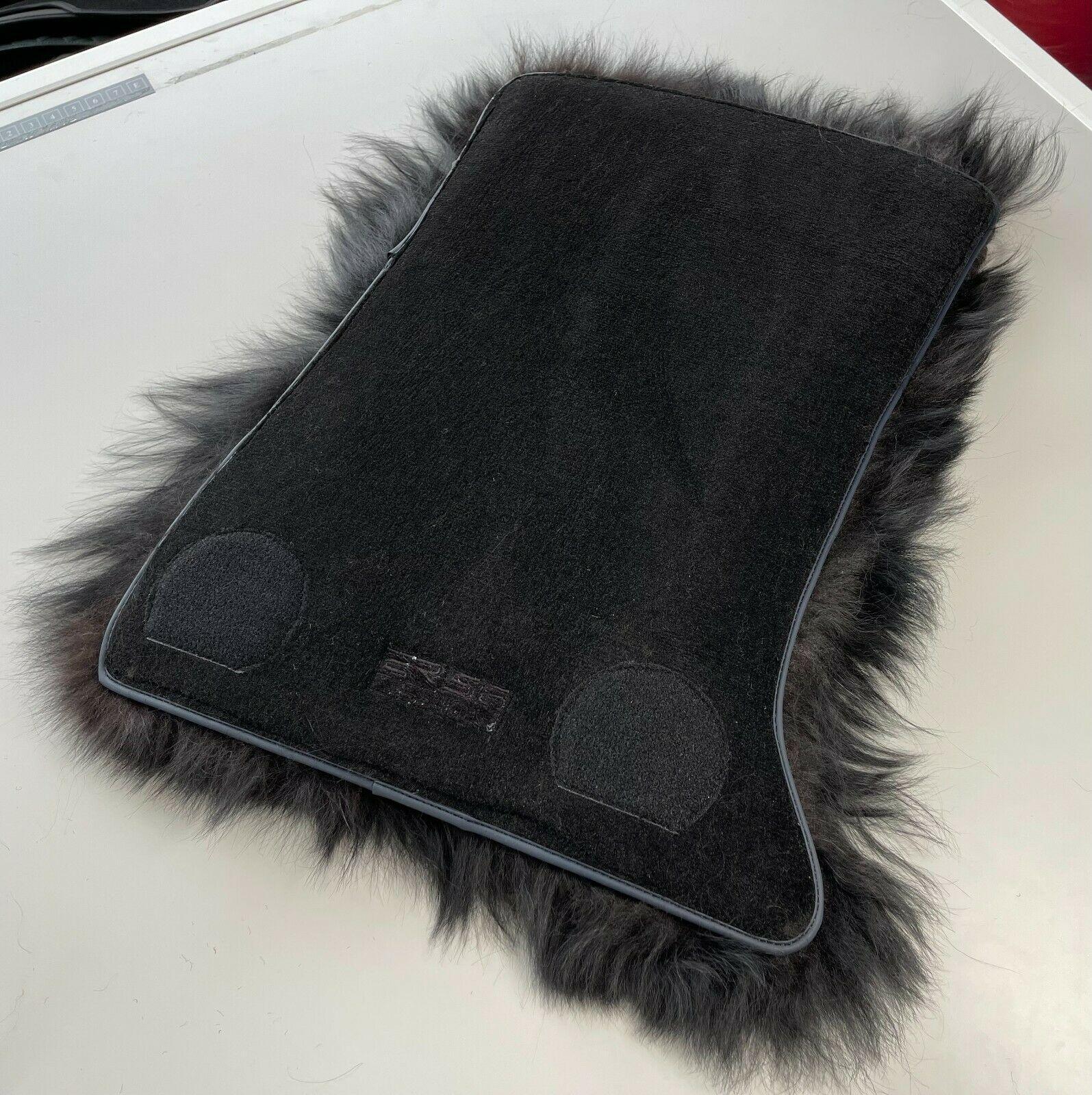 Sheepskin Floor Mats For Rolls Royce Cullinan Rr31 2018-2023 Er56 Design Brand - AutoWin