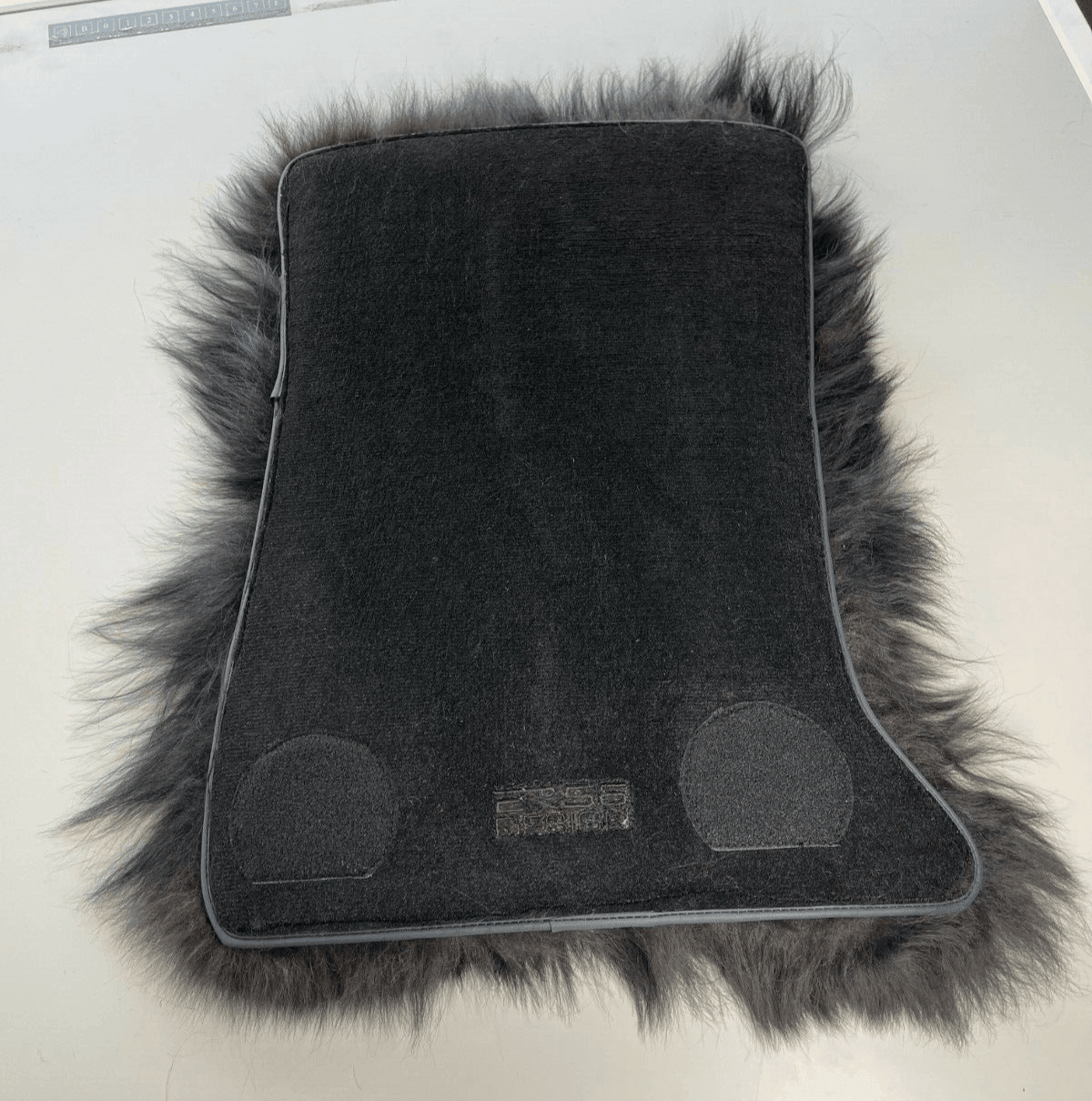 Sheepskin Floor Mats For Rolls Royce Cullinan Rr31 2018-2023 Er56 Design Brand - AutoWin