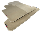 Beige Floor Mats For BMW M2 Series F87 With M Package AutoWin Brand - AutoWin