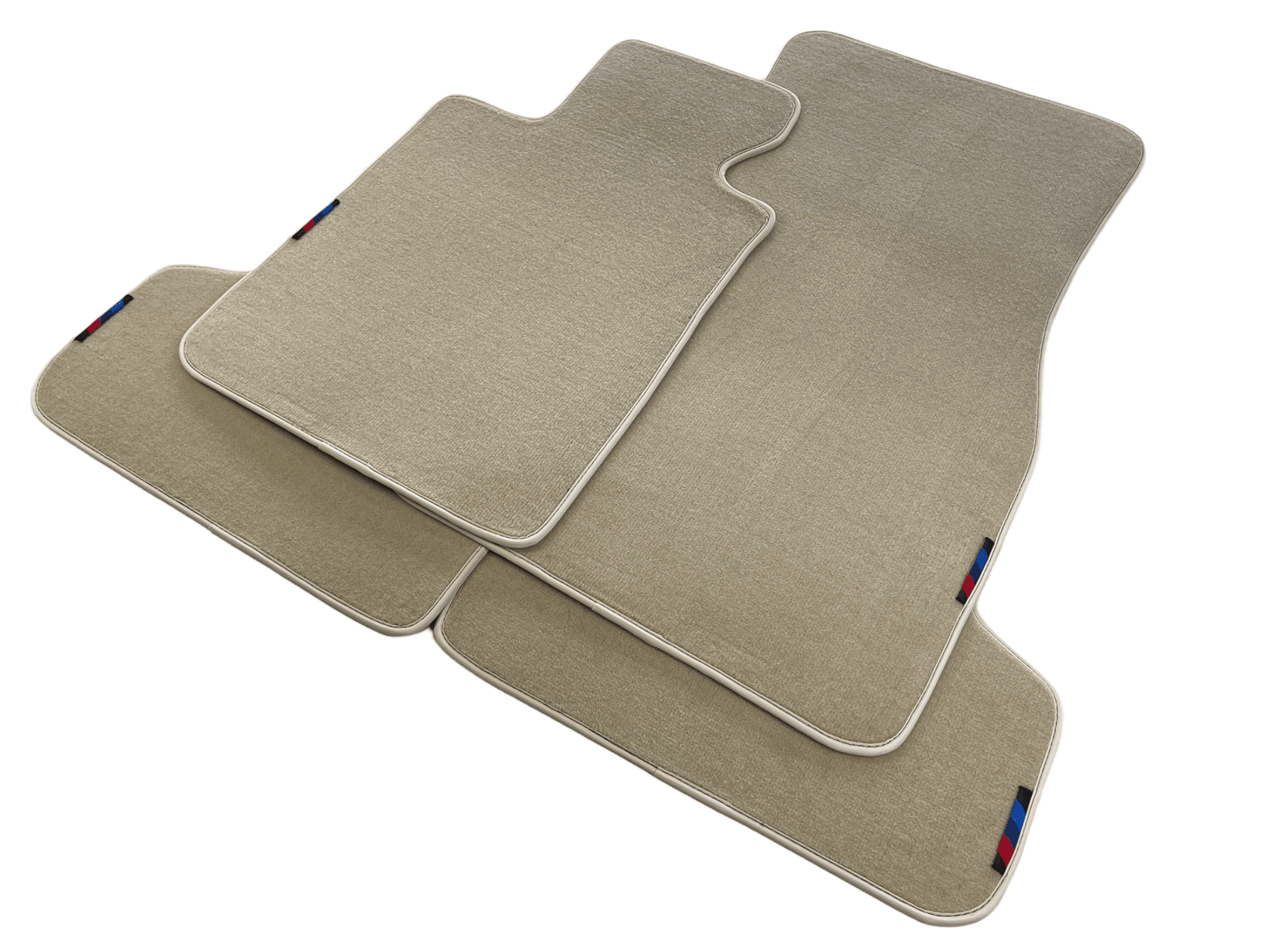 Beige Mats For BMW 3 Series E91 5-door Touring With M Package - AutoWin