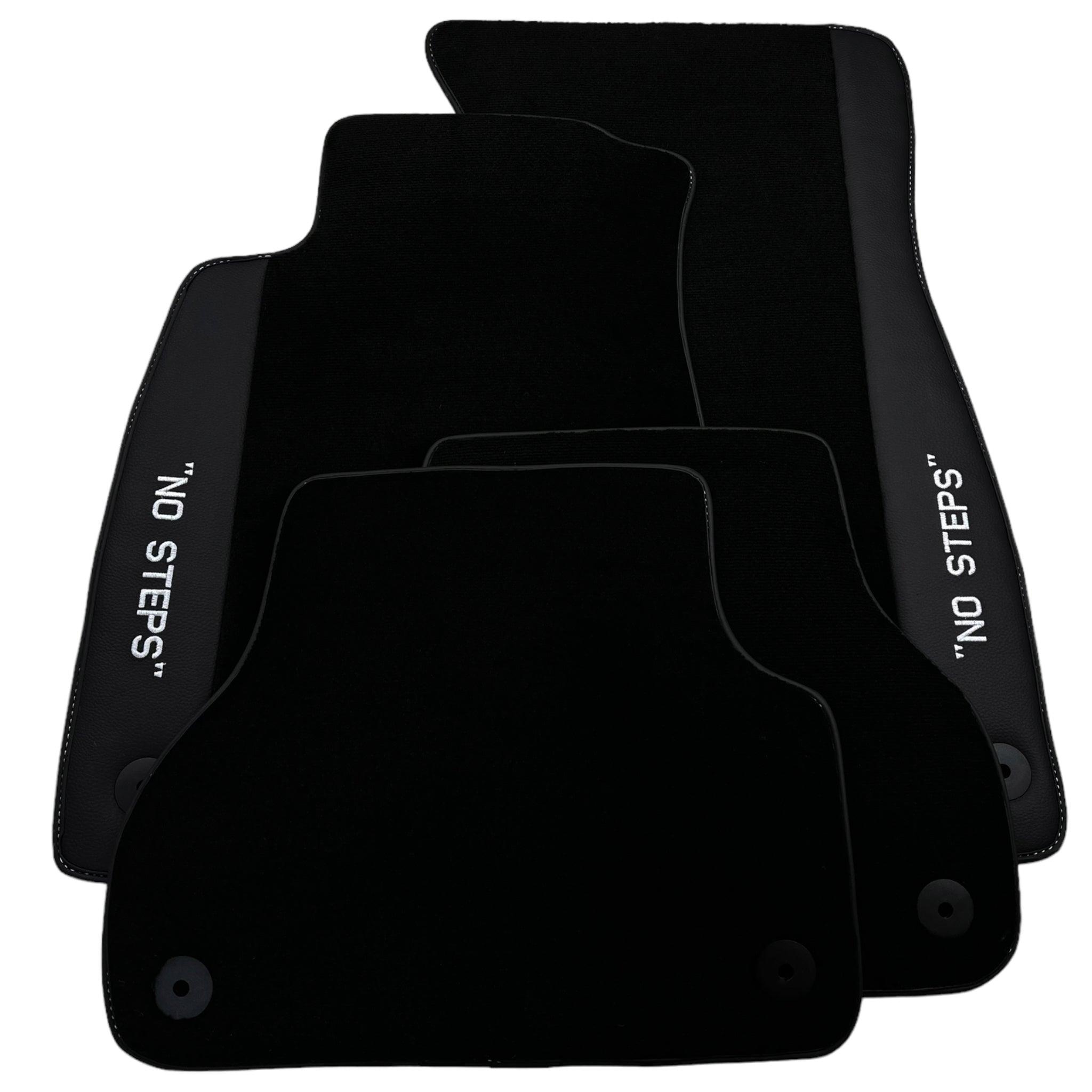 Black Floor Mats for AudiQ3 F3 Sportback (2018-2024) | No Steps Edition